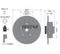 TEXTAR 92196000 Bremsscheibe