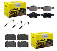 Textar Bremsbeläge Vorne + Hinten Passend Für Mercedes E-klasse W211 S211 Bremsbelagsatz Scheibenbremse: A.b.s.: 37319 Abakus: 23102013 Aisin: Bpmb