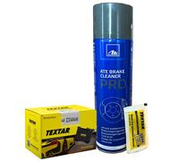 TEXTAR Bremsbeläge Vorne + Reiniger + Paste für M-B V 638 2 VITO W638 2.0-2.8