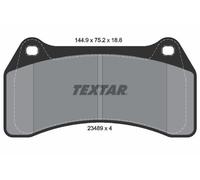 TEXTAR Bremsbelagsatz Bremsbeläge Q+ VORDERACHSE für Jaguar TYPE X350 XJ X200 X3