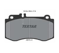 Textar Bremsbelagsatz Bremsklötze vorne 23542599 24976 2497617504 8535D1420