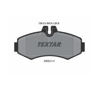 Textar Bremsbelagsatz Bremsklötze vorne 23615290 23022 2302220904 8371D1253