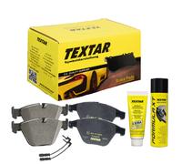 Textar Bremsbelagsatz + CERATEC + Bremsenreiniger, MERCEDES E-KLASSE VORN MIT