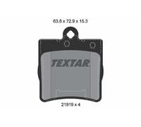 TEXTAR 2191901 - Bremsbelagsatz, Scheibenbremse - Q+