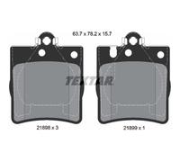 Textar | Bremsbelagsatz, Scheibenbremse | 2189803