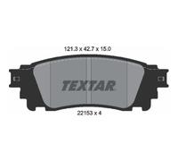 Textar Bremsbelagsatz, Scheibenbremse 2215301