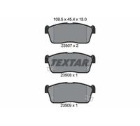 Textar | Bremsbelagsatz, Scheibenbremse | 2350701
