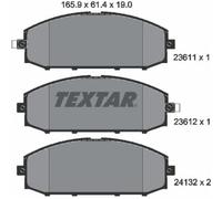 Textar Bremsbelagsatz, Scheibenbremse 2361101