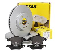 TEXTAR Bremsen Bremsscheiben Ø 300mm + Bremsbeläge für FORD MONDEO V MK5 vorne