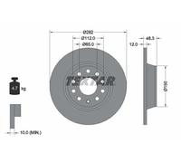 Bremsscheibe Hinterachse Textar 92140803