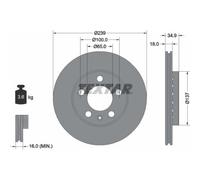 Textar | Bremsscheibe | 92106803