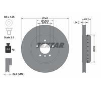 Textar | Bremsscheibe | 92182525