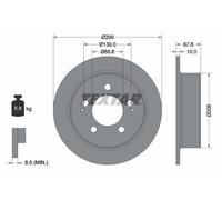 Textar 1x Bremsscheibe [Hersteller-Nr. 92198703] für Ssangyong