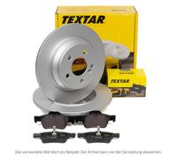 TEXTAR Bremsscheiben Ø 239mm + Bremsbeläge für HONDA JAZZ III 1.2 1.3i hinten