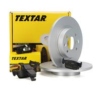 TEXTAR Bremsscheiben Ø 259mm + Bremsbeläge für SMART FORFOUR FORTWO (453) vorne