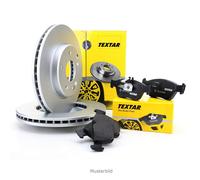 TEXTAR Bremsscheiben Ø 280mm + Beläge für VOLVO 940 II 960 II S90 I V90 I vorne