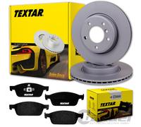 TEXTAR BREMSSCHEIBEN 320mm + BELÄGE VORNE passend für FORD FOCUS 3 III MK3