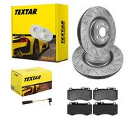 TEXTAR BREMSSCHEIBEN 344mm + BELÄGE VORNE passend für MERCEDES CLS C218 X218