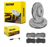 TEXTAR BREMSSCHEIBEN 344mm+ BELÄGE VORNE passend für MERCEDES E-KLASSE W212 S212