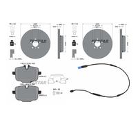 TEXTAR BREMSSCHEIBEN 345mm + BELÄGE HINTEN passend für BMW 8er G14 G15 G16