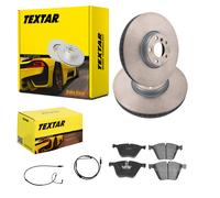 Textar Bremsscheiben 374mm + Beläge Vorne Passend Für Bmw 5er Gt F07 + 7er F01 Bremsscheibe: Bmw: 6898731 Bmw: 34116789543 Bmw: 34106898731 Bmw: 67