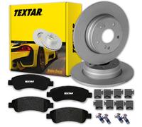 Textar Bremsscheiben +beläge Hinten Für Fiat Ducato Peugeot Boxer Citroen Jumper Bremsscheibe: A.b.s.: 17767 Abakus: 23104136 Abakus: 231041362 Ais