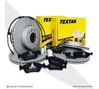 Textar Bremsscheiben + Beläge vorne + hinten Für Bmw 1Er F20 F21 2Er F22 F23