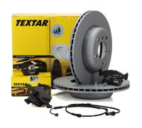 TEXTAR Bremsscheiben + Beläge + Wako für BMW 5er F10 F11 520/523i 518/520d vorne