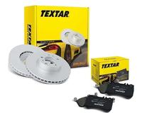 Textar Bremsscheiben + Bremsbeläge hinten für Jeep Grand Cherokee II