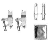 TEXTAR Zubehörsatz, Feststellbremsbacken Spreizschloss Reparatursatz, Expander hinten rechts links für VOLVO 97044600