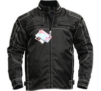 Textil Motorradjacke schwarz