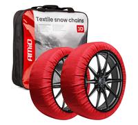 Textil-Schneeketten AMIO 3D Snow Socks Gr. M 2er Set für PKW SUV 4x4