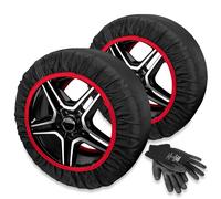textile Schneeketten Heyner Premium SnowGrip PRO 2 Stück Größe L inkl. Tasche