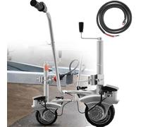 TGTHDD 12V Motorisiertes Stützrad Elektrischer Anhänger Mover für Wohnwagen Boot Anhänger 350W Max Belastung 2270kg Aluminium 5-7m/min Geschwindigkeit