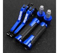 TGVSELPJ Motorradteil Bremse Kupplung Hebel Zubehör Für YAMAHA Tracer 9/900 Gt Tracer9 Tracer900 Tracer9gt 2021 2022 2023 2024 Motorrad Lenker Griff Griffe(Blu)