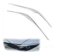 TGVSELPJ Scheinwerferblende Für Mazda Für CX-5 Für KF Für CX8 2017-2021 2018 2019 2020 2022 2023 Kohlefaser Scheinwerfer Lampe Augenlid Augenbraue Scheinwerfer Streifen Auto Styling(Chrome)