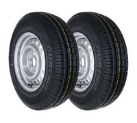 The Drive 2x Komplettrad 185 R14 C 104/102N M+S für Pkw-Anhänger & Caravan - Felge 5,5Jx14 H2 ET30 - Lochkreis 5x112 - Tragkraft 900/850kg - max. 140 km/h - Ersatzräder