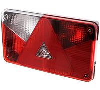 The Drive | Anhänger Rückleuchte | Aspöck Multipoint V 5 | Linkes Rücklicht/Fahrerseite | 8-poliger Bajonett-Anschluss | 24-8550-007 | Rücklichter für PKW-Anhänger, Trailer & Wohnwagen