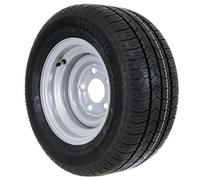 The Drive Komplettrad 195/55 R10 C 98/96N M+S für Pkw-Anhänger & Caravan - Felge 6Jx10 H2 ET-4 - Lochkreis 5x112 - Tragkraft 750kg - max. 140 km/h - Hochwertiges Ersatzrad für Autoanhänger