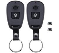 The Lord of the Tools 2 Stück Autoschlüssel Hülle Fernbedienung Schutzhülle Kompatibel mit Hyundai Elantra Santa Fe Matrix Trajet Ersatz, 1-Taste-Gehäuse