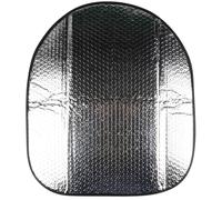 Thermo-Lenkradschutz, Sonnen- und Hitzeschutz-Lenkrad, Lenkradabdeckung 50x44 cm silber