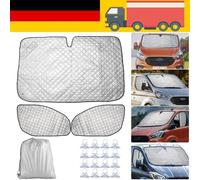 Thermomatte Fahrerhaus Innen für Ford Transit Custom Frontscheibenabdeckung DE