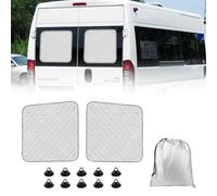 Thermomatte Passend für Peugeot Boxer Citroën Jumper Relay FIAT ducato Zweitürige Heckklappe, FIAT ducato Sonnenschutz Auto Frontscheibe Innen Passend, Auto Sonnenblende Frontscheibenabdeckung