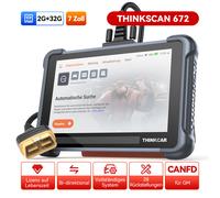 ThinkScan 672 OBD2 Diagnosegerät ALLE System Auto Scanner 28 Reset CANFD 2025 DE