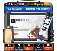 ThinkScan 689 BT KFZ OBD2 Auto Diagnosegerät ALLE System 34 Reset + VENU iPRO