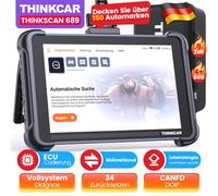 ThinkScan 689 KFZ OBD Diagnosegerät ALLE System Auto Scanner 34 Reset CANFD DoIP