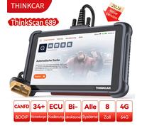 ThinkScan 689 KFZ OBD2 Diagnosegerät ALLE System Auslesegerät 34 Reset CANFD