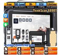 ThinkScan 689BT KFZ OBD2 Diagnosegerät 35 Reset+ Schlüssel & TPMS programmierung