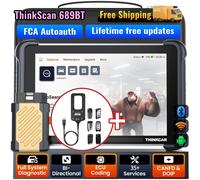 ThinkScan 689BT OBD2 AUTO Diagnosegerät KFZ Scanner 35 Reset Key programming DE