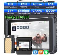 ThinkScan 689BT OBD2 Diagnosegerät FehlerAuslesegerät ALLE SYSTEM ECU Codierung
